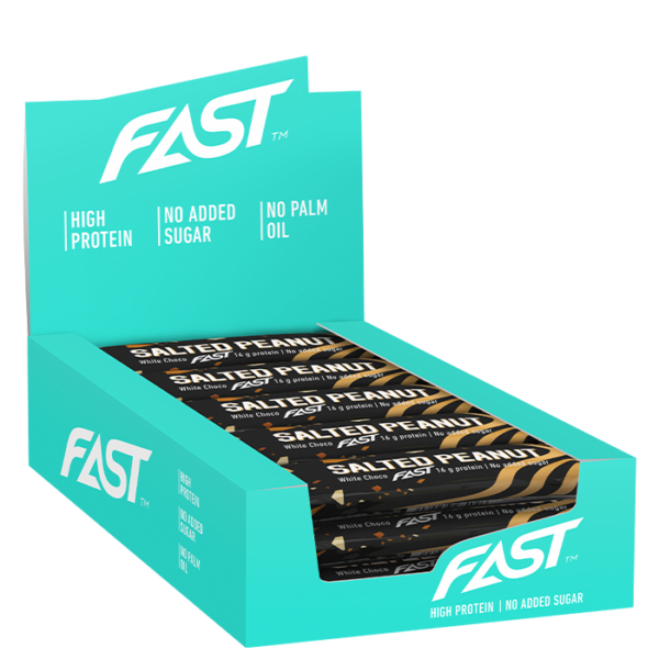 15 x FAST Soft & Crispy Protein bar 55 g No Added Sugar