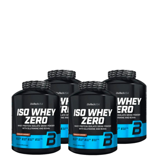 4 x Iso Whey Zero Lactose Free