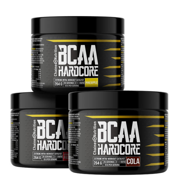 3 x BCAA Hardcore