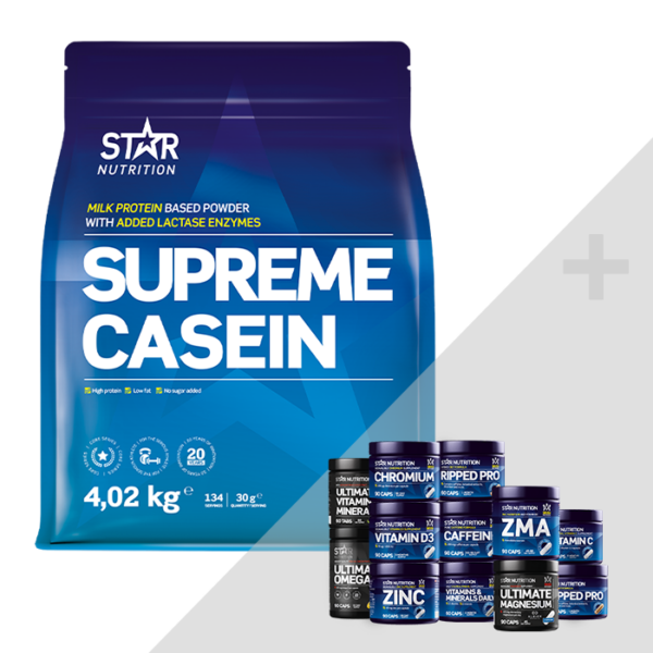 Supreme Casein 4020 g + Bonus Products!