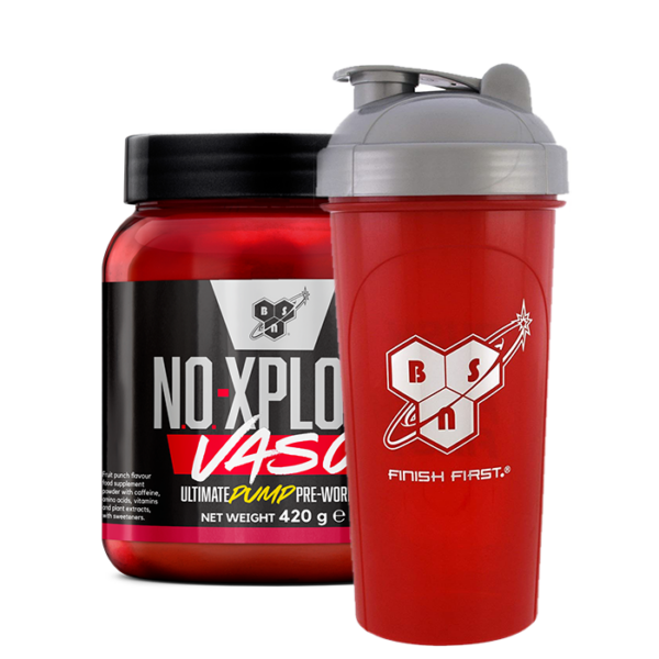 N.O.-Xplode Vaso PWO 420 g + BSN shaker 600 ml