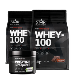 2 x Whey-100 + Creatine Creapure