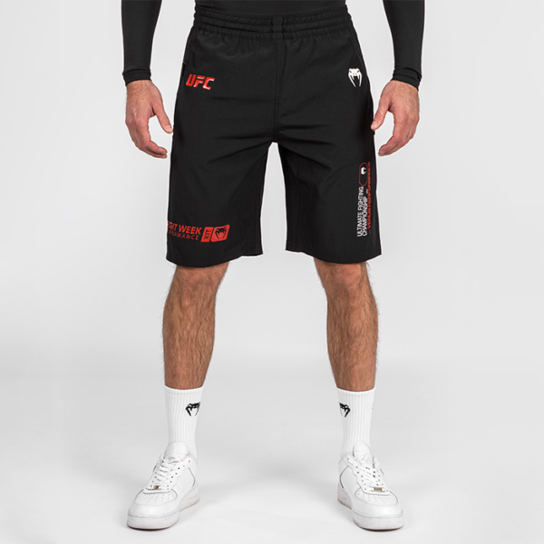 UFC Adrenaline by Venum Fight Week Mens Performance Shorts Black