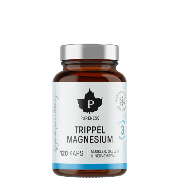 Trippel Magnesium 120 kapslar