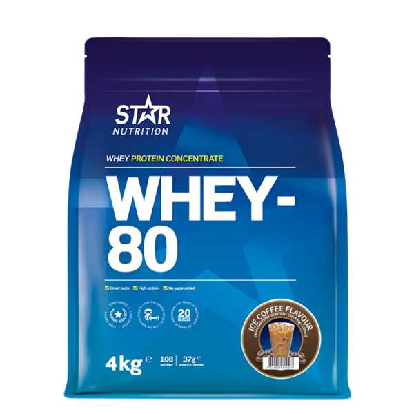 Whey-80 Myseprotein 4 kg