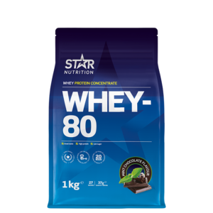 Whey-80 Myseprotein 1 kg