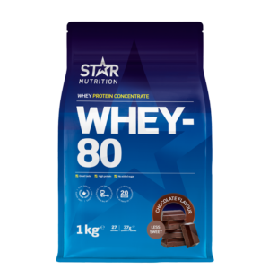 Whey-80 Myseprotein 1 kg