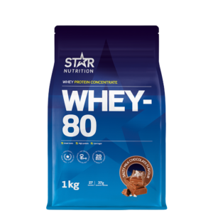 Whey-80 Myseprotein 1 kg