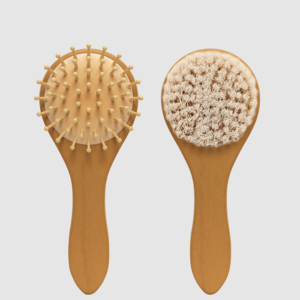 ARC wooden hair brush set