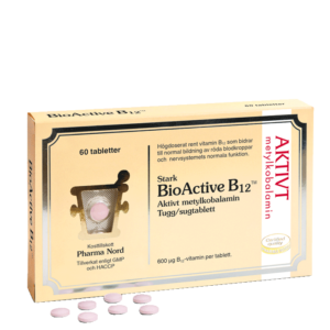 BioActive B12 60 sugetabletter