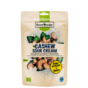 Økologiske Cashewnøtter Sourcream 350