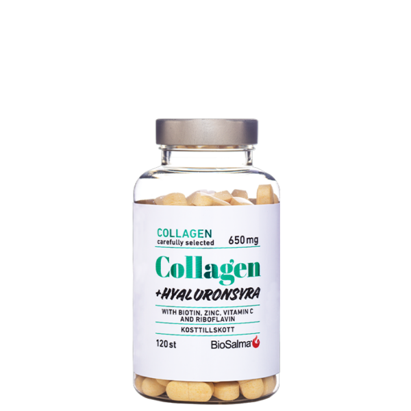 Collagen Collagen + hyaluronsyra 120 tabletter