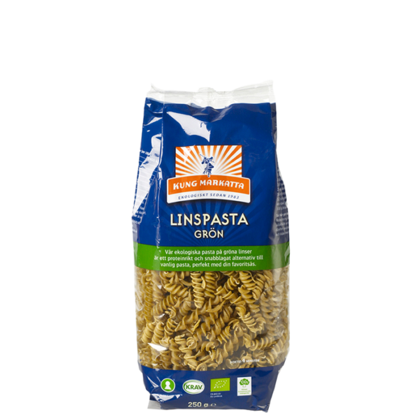 Grønn Linsepasta 250 g