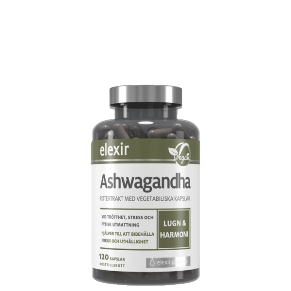 Ashwagandha 120 kapsler