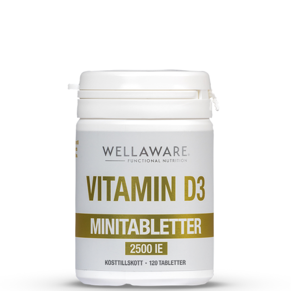 Vitamin D3 2500 IE 120 Minitabletter