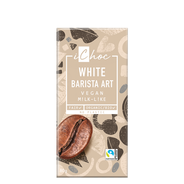 Vegansk hvit baristasjokolade 80 g