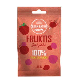 Fruktis jordbær 35 g