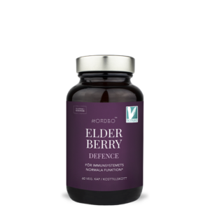 Nordbo Elderberry Försvar 60 kapslar