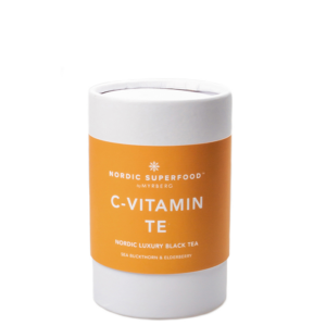 Te Vitamin C - Svart med havtorn og hylleblomst 80 g