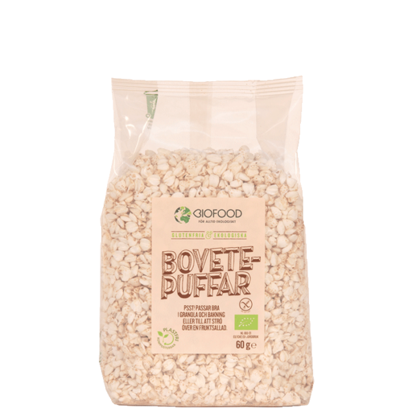 Puffet bokhvete 60 gram