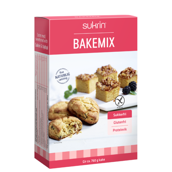 Bakemiks Sukkerfri 340 g