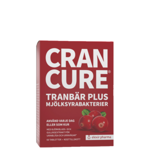 Cran Cure® tranebær pluss melkesyrebakterier 60 tabletter