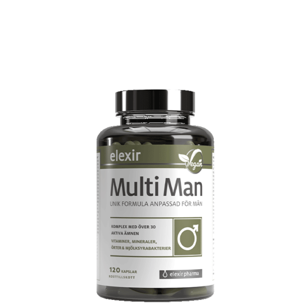 Multivitamin Man 120 kapsler