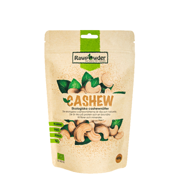 Økologiske Cashewnøtter 400 g