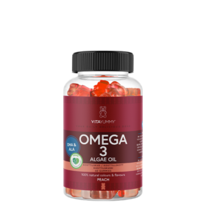 Omega 3 Fersken 60 Gummies