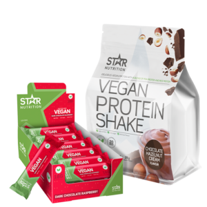 Vegan Protein Shake + Vegan Protein Bar