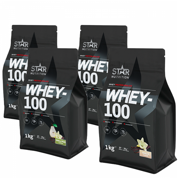 Whey-100 Mix&Match 4x1 kg