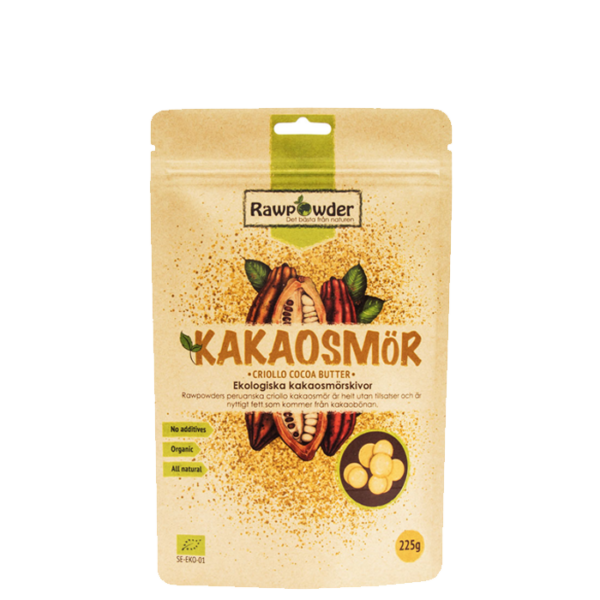 Økologisk Kakaosmør 225 g