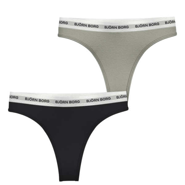 2-Pack Core Logo Thong