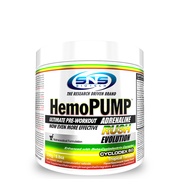 PWO Hemopump Adrenaline Rush 250 g