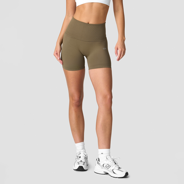 Define Seamless Shorts med lomme Beige