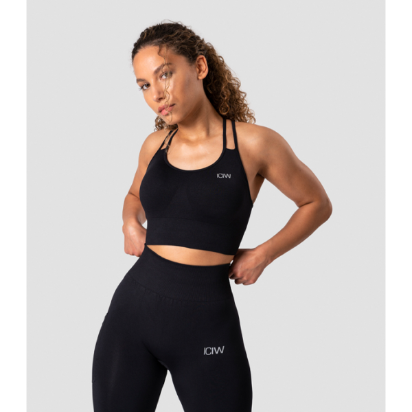 Define Seamless Sports Bra Svart