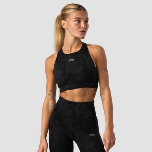 Camo Seamless Sports Bra