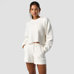 Soft Knit Cropped Crewneck