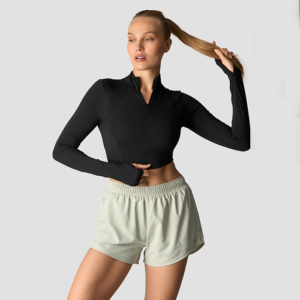 Mirage Cropped Long Sleeve Wmn