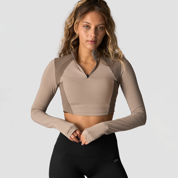 Mirage Cropped Long Sleeve Wmn