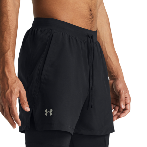 Launch 5" 2-in-1 Shorts Svart