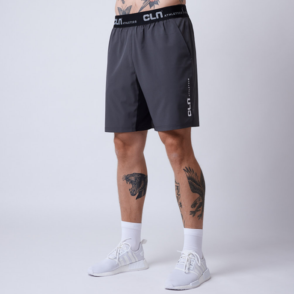 Dino Stretch Shorts Grå