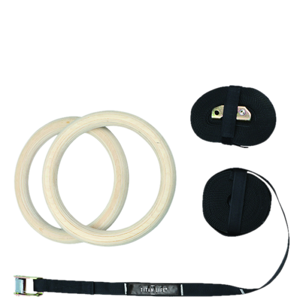 Titan Life PRO Gymrings Wooden