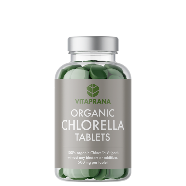 Økologisk Chlorella 250 tabletter