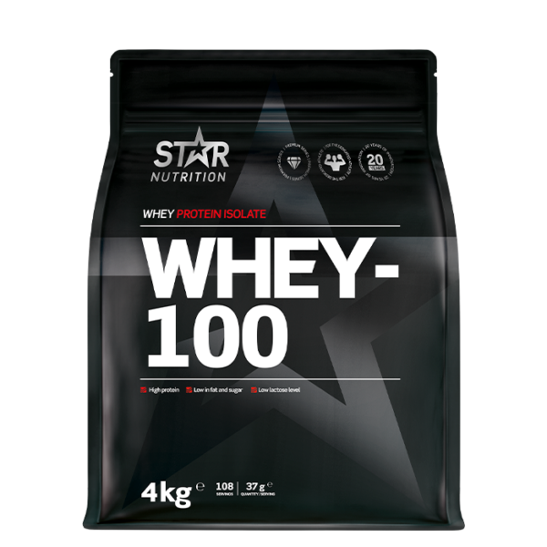 Whey-100 Myseprotein 4 kg