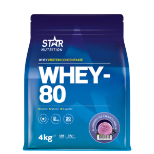 Whey-80 Myseprotein 4 kg