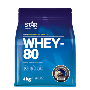 Whey-80 Myseprotein 4 kg