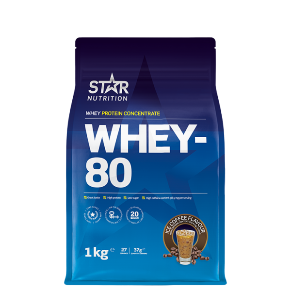 Whey-80 Myseprotein 1 kg