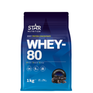 Whey-80 Myseprotein 1 kg