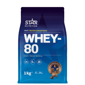 Whey-80 Myseprotein 1 kg